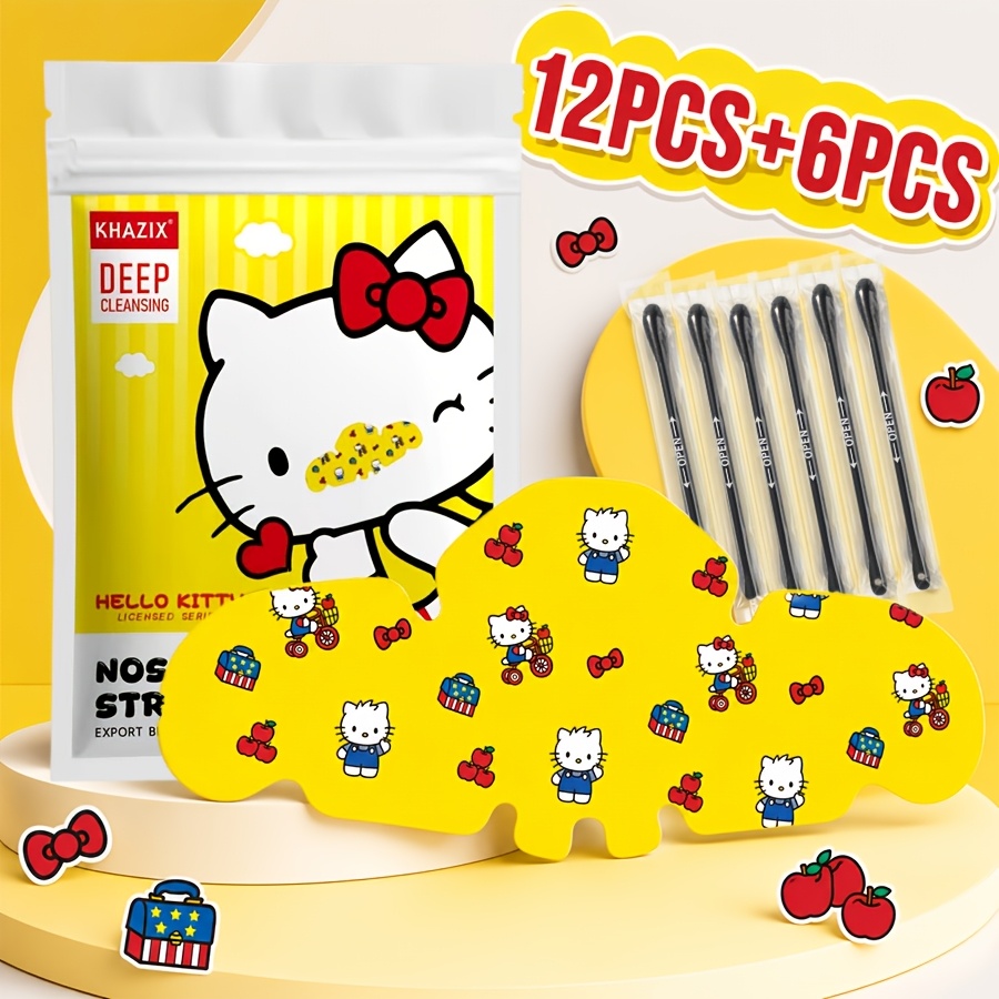Drone Camera Stabilized - 12PCS Adesivos Nasais Amarelos Hello Kitty