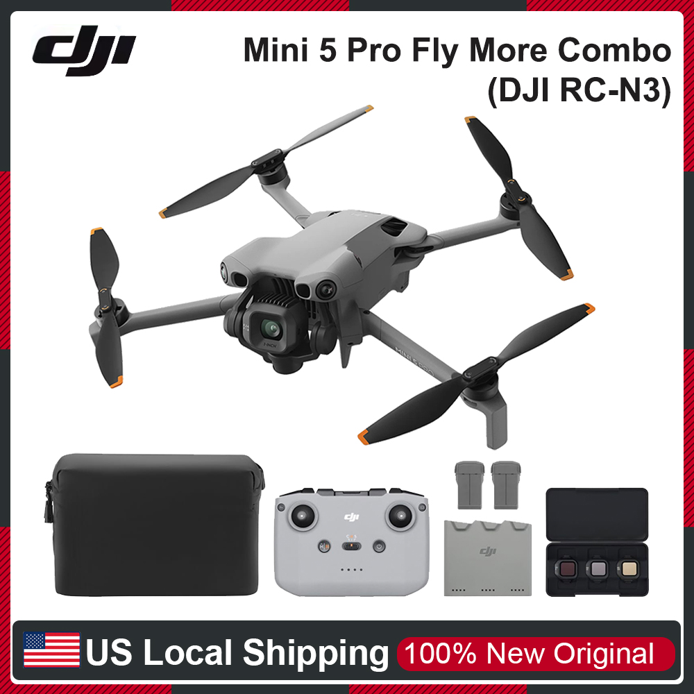 DJI Mini 5 Pro Fly More Combo  - Drone Camera Vlog avaliação e preço