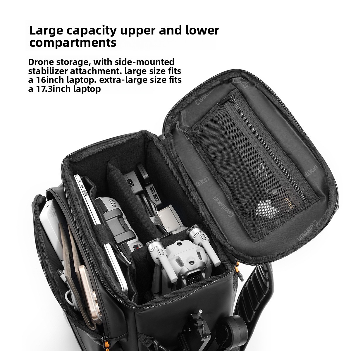 Mochila portátil integrada par - Drone Camera Waterproof avaliação e preço