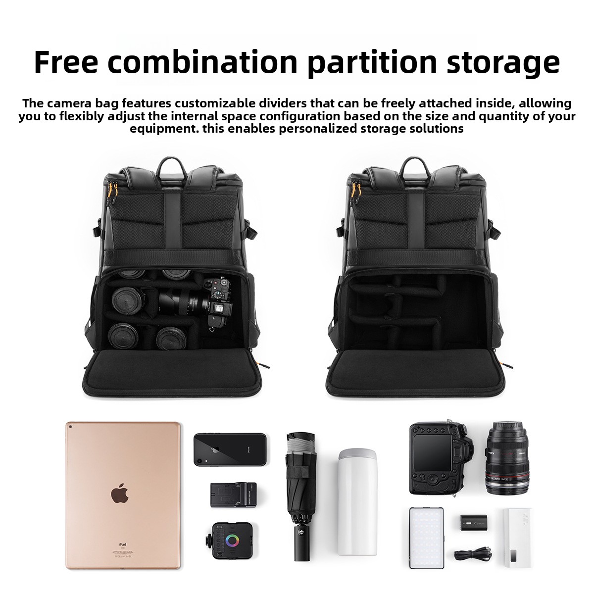 Mochila portátil integrada par - Drone Camera Waterproof avaliação e preço