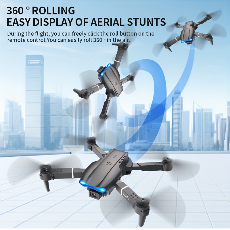 Drone dobrável E99 PRO MAX com - Drone Camera Lens avaliação e preço