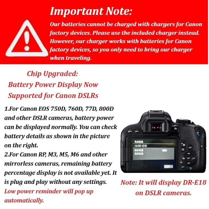 Bateria Recarregável Li-ion LP - Canon Camera Eos R50 avaliação e preço