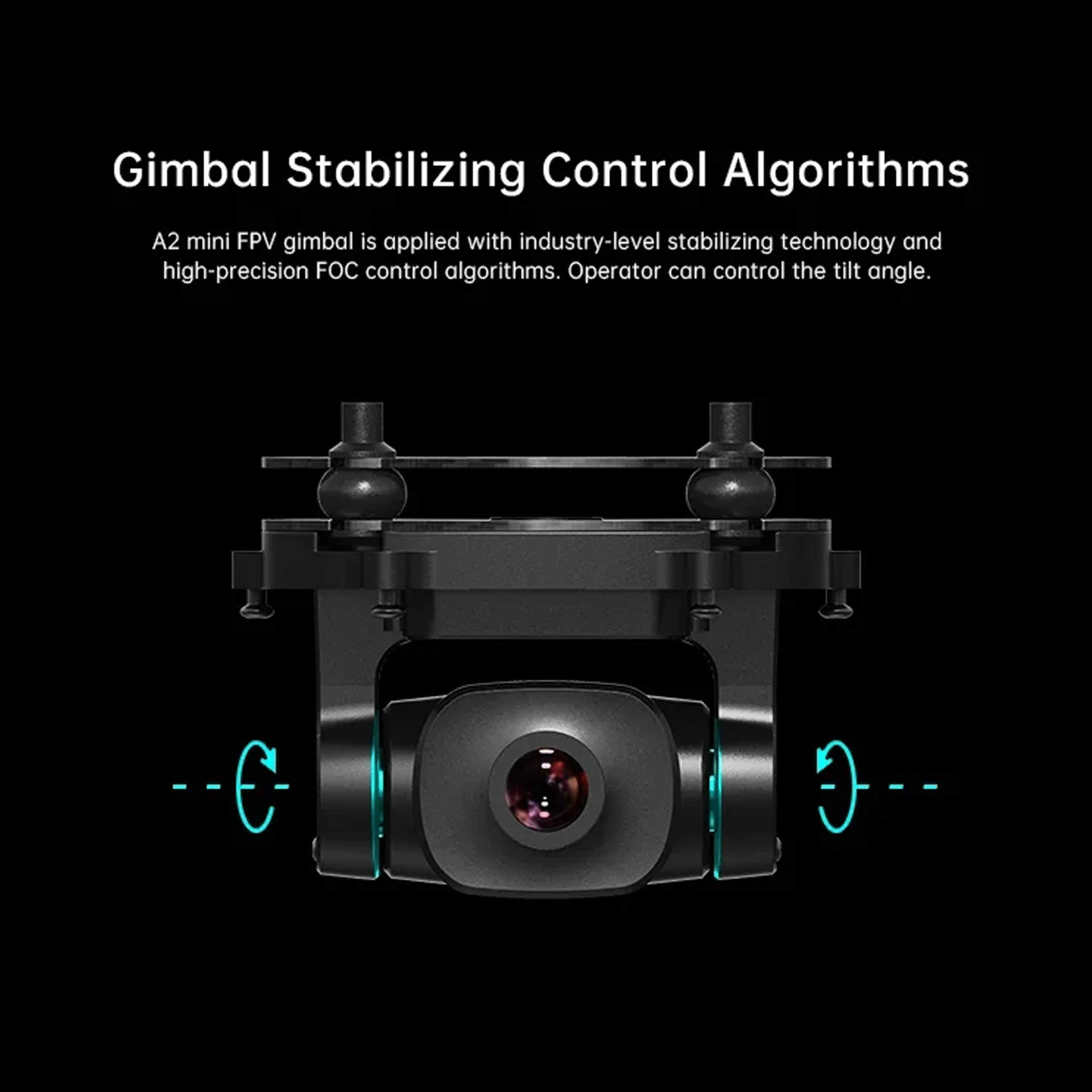 Gimbal FPV Mini de Eixo Único  - Drone Camera Thermal avaliação e preço